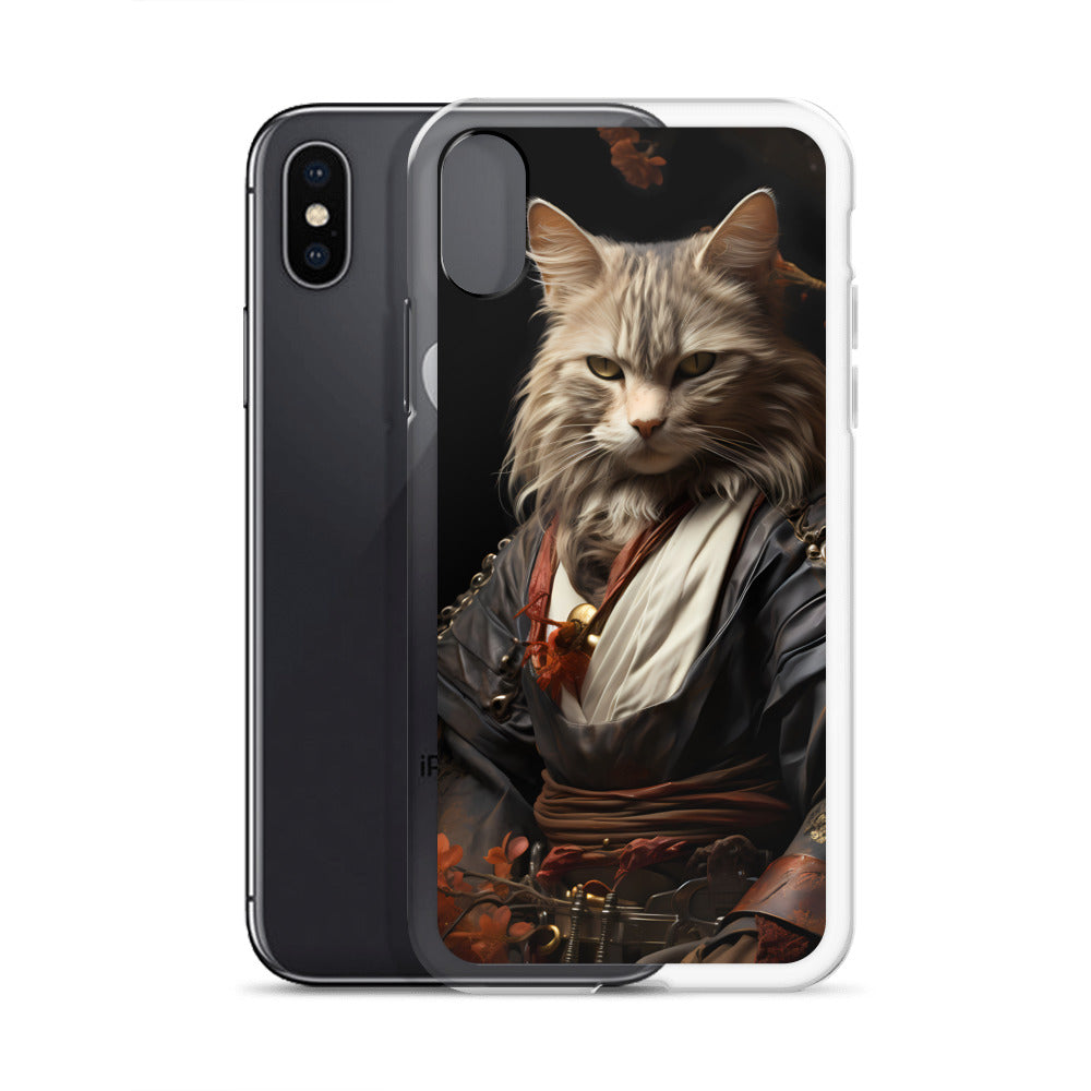 iPhone Case - Samurai Cat in Training