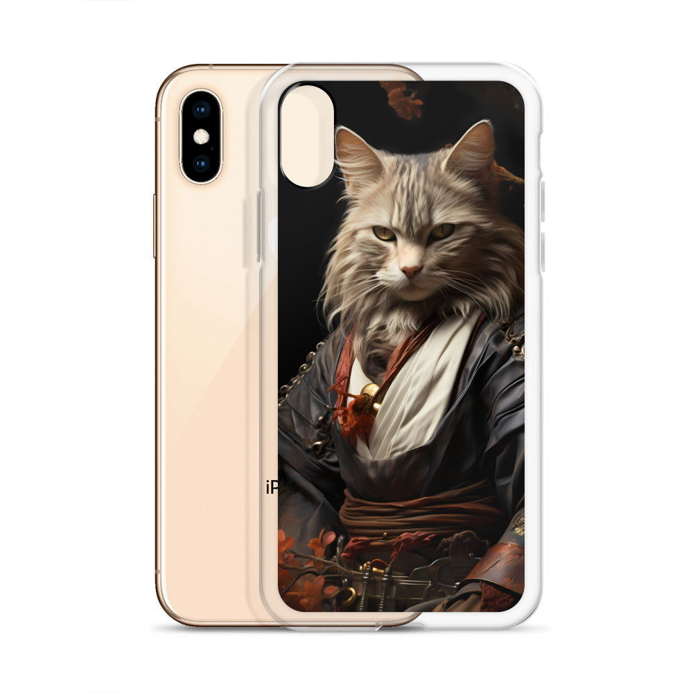 iPhone Case - Samurai Cat in Training