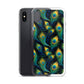 iPhone Case - Peacock Feather Pattern