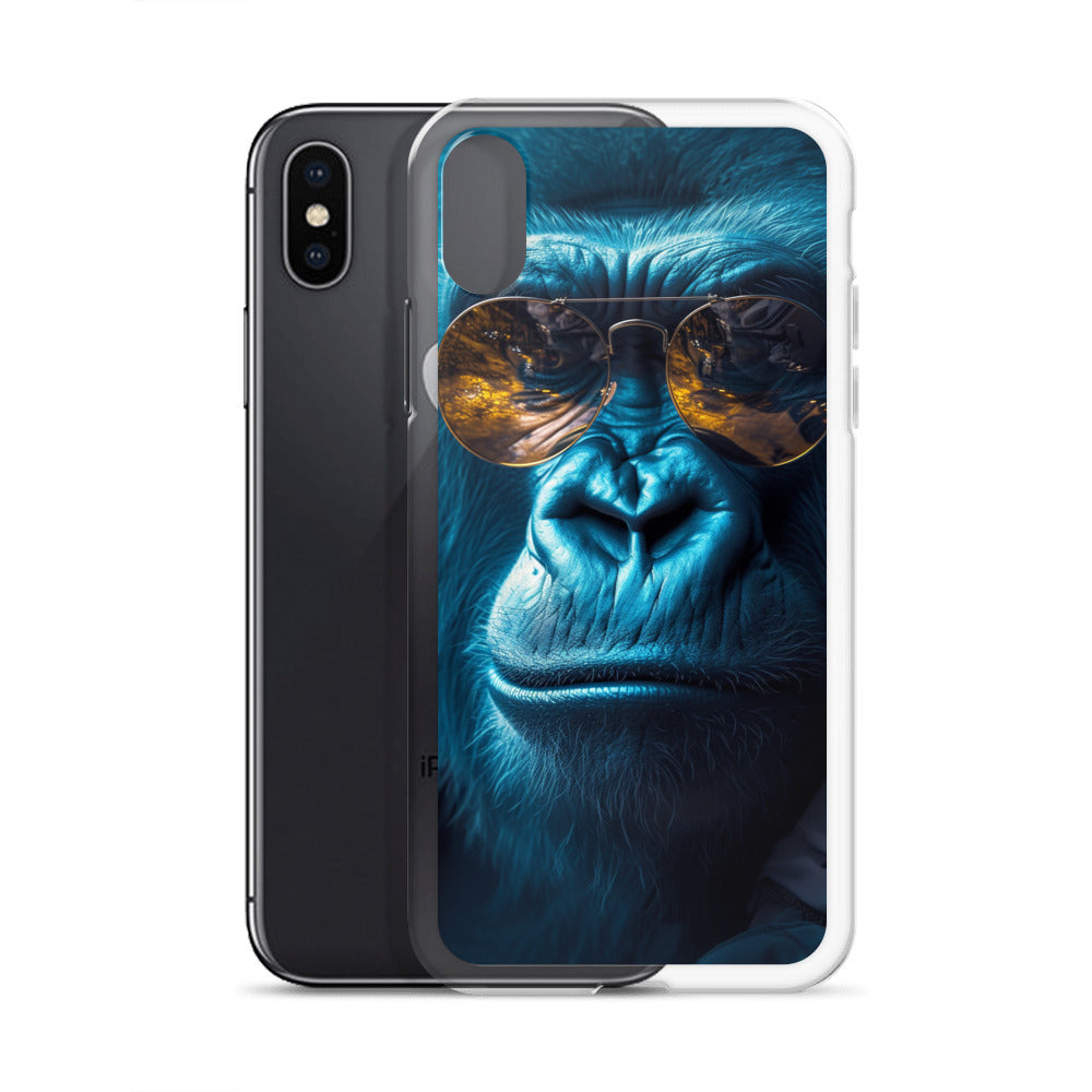 iPhone Case - Blue Gorilla