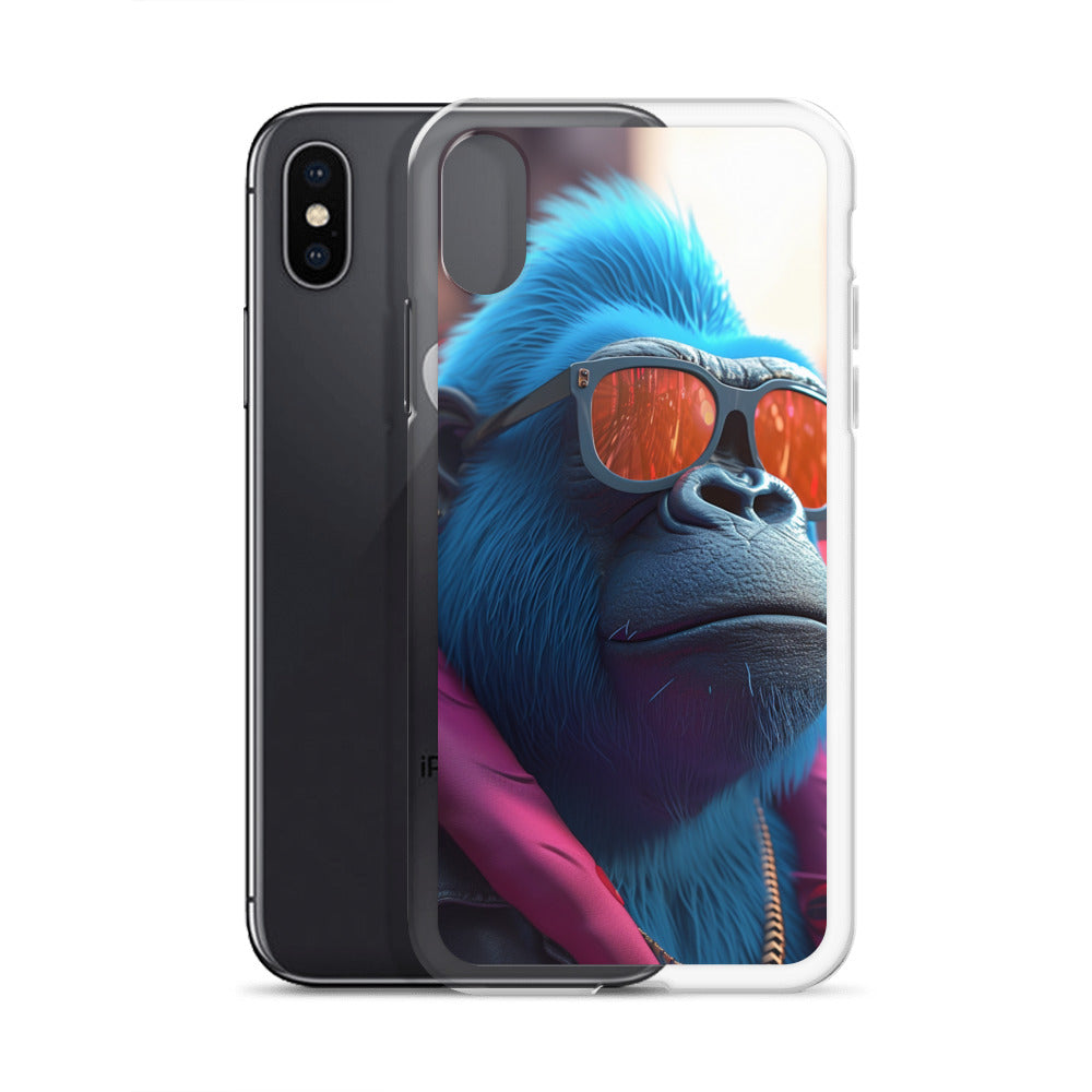 iPhone Case - Blue Gorilla