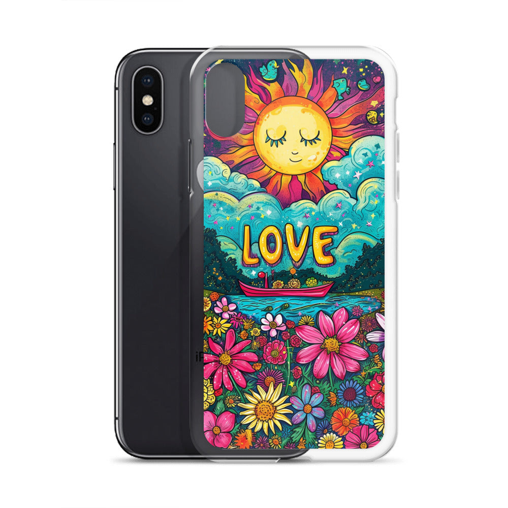 iPhone Case - Cosmic Bloom of Affection