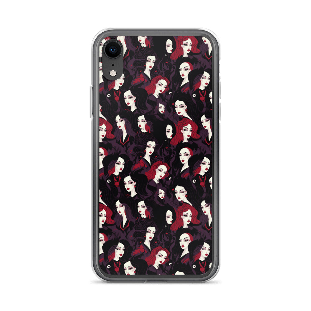 iPhone Case - Vampiress Pattern