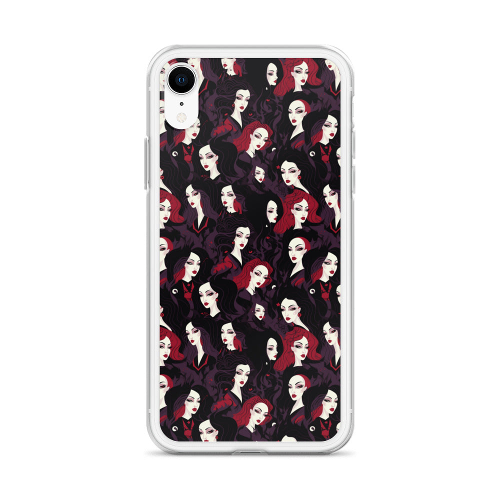 iPhone Case - Vampiress Pattern