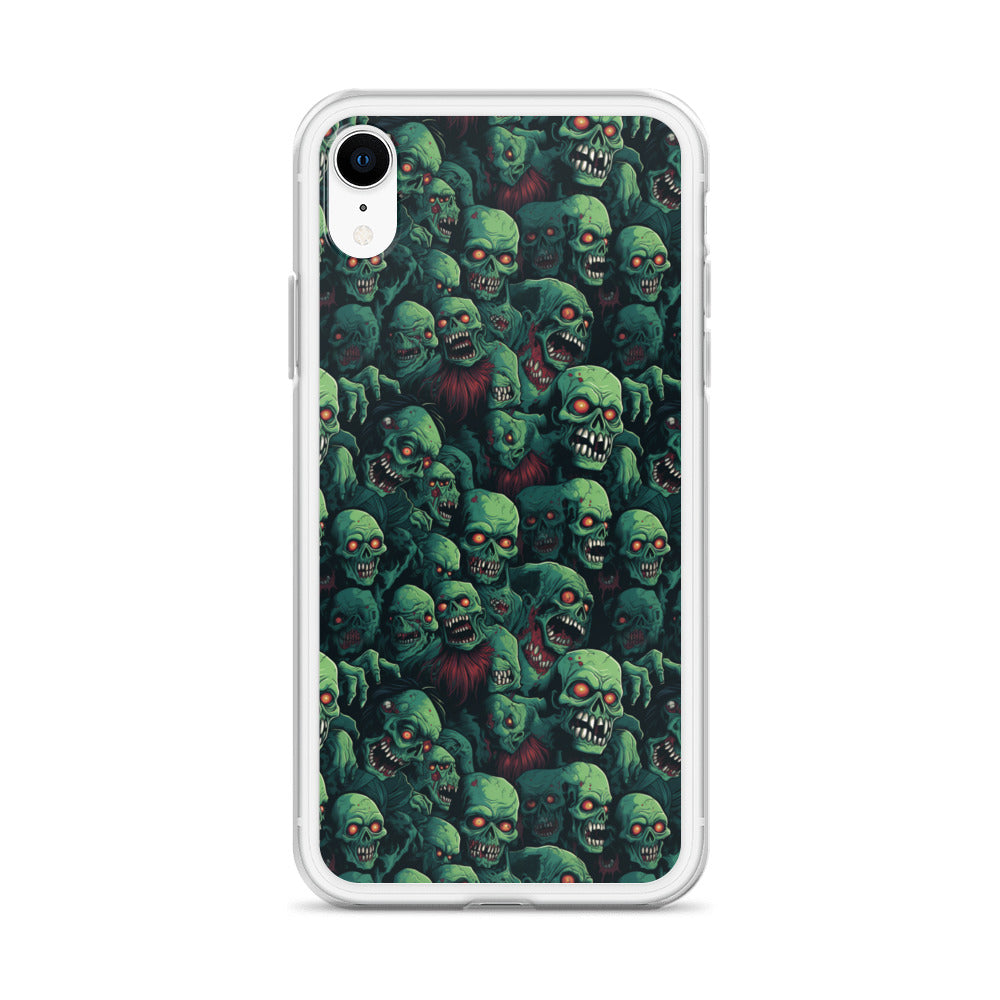 iPhone Case - Red Eyed Zombie Skulls