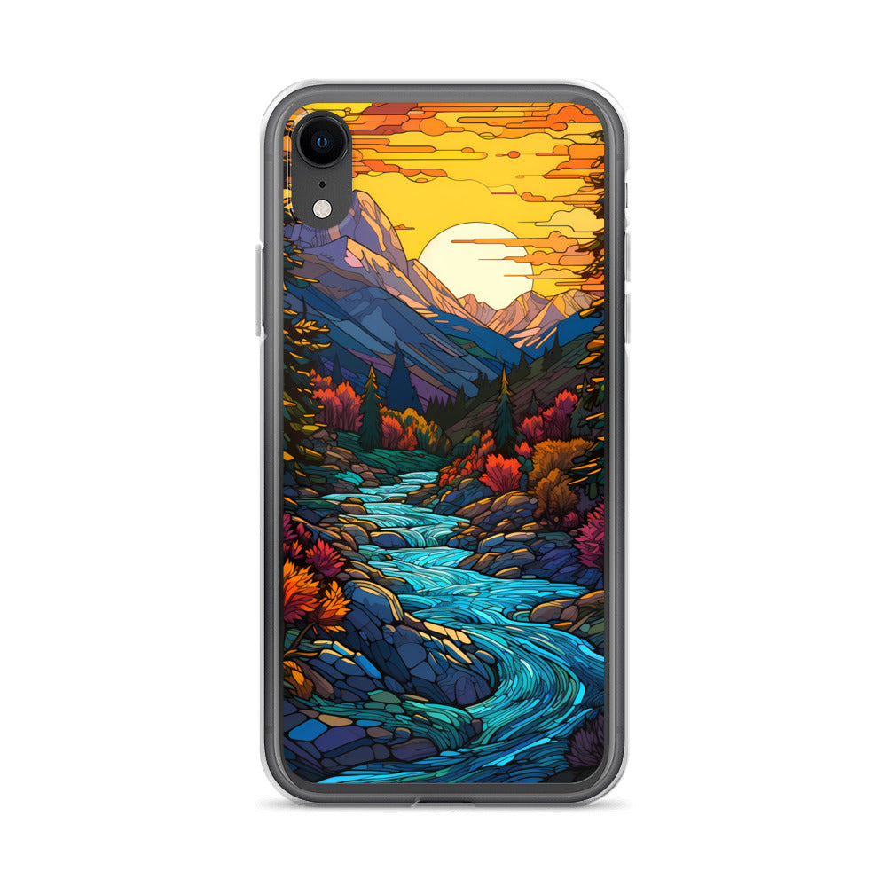 iPhone Case - Mountain River Mosaic