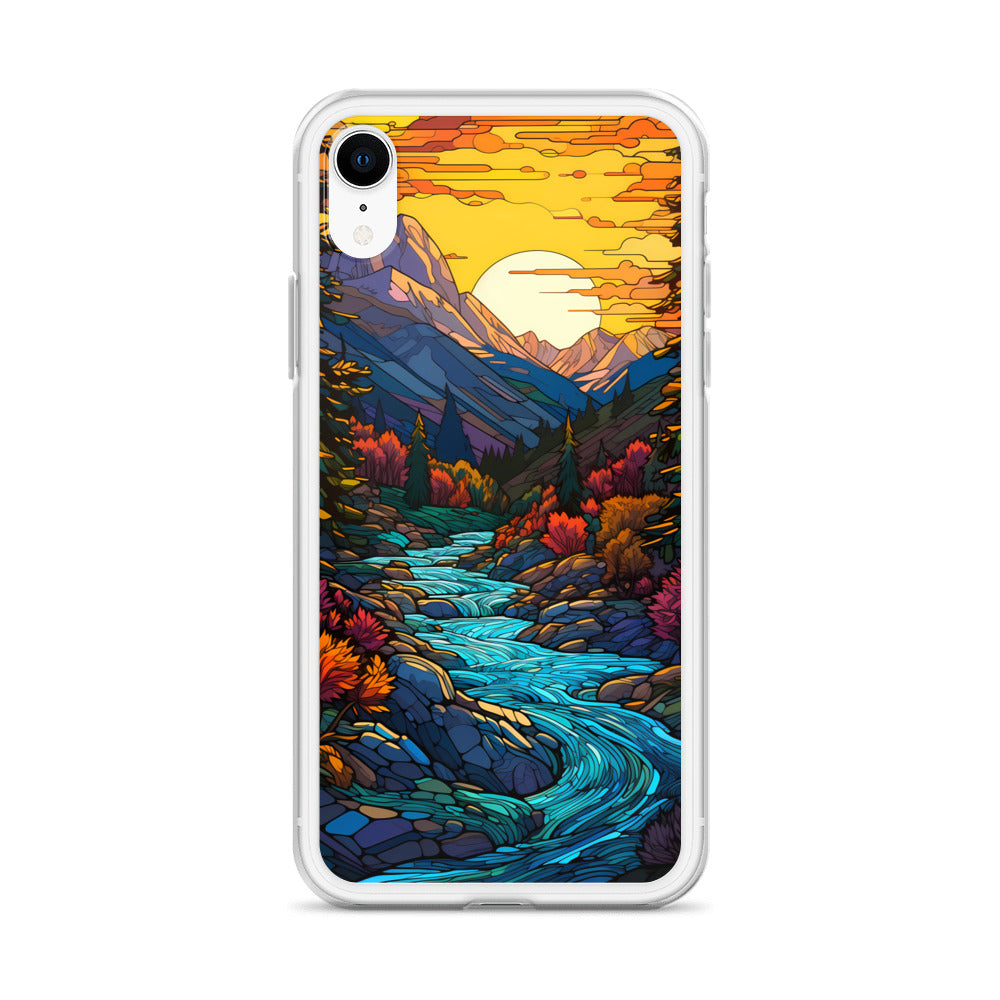 iPhone Case - Mountain River Mosaic