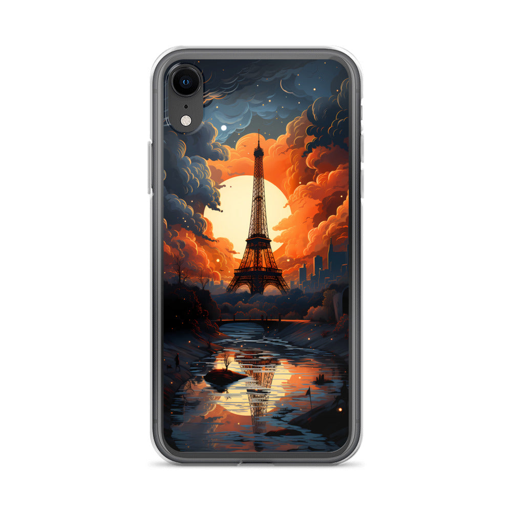 iPhone Case - Eiffel Tower at Dusk