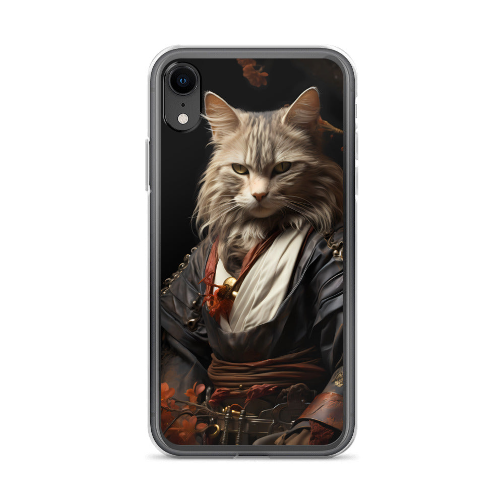 iPhone Case - Samurai Cat in Training