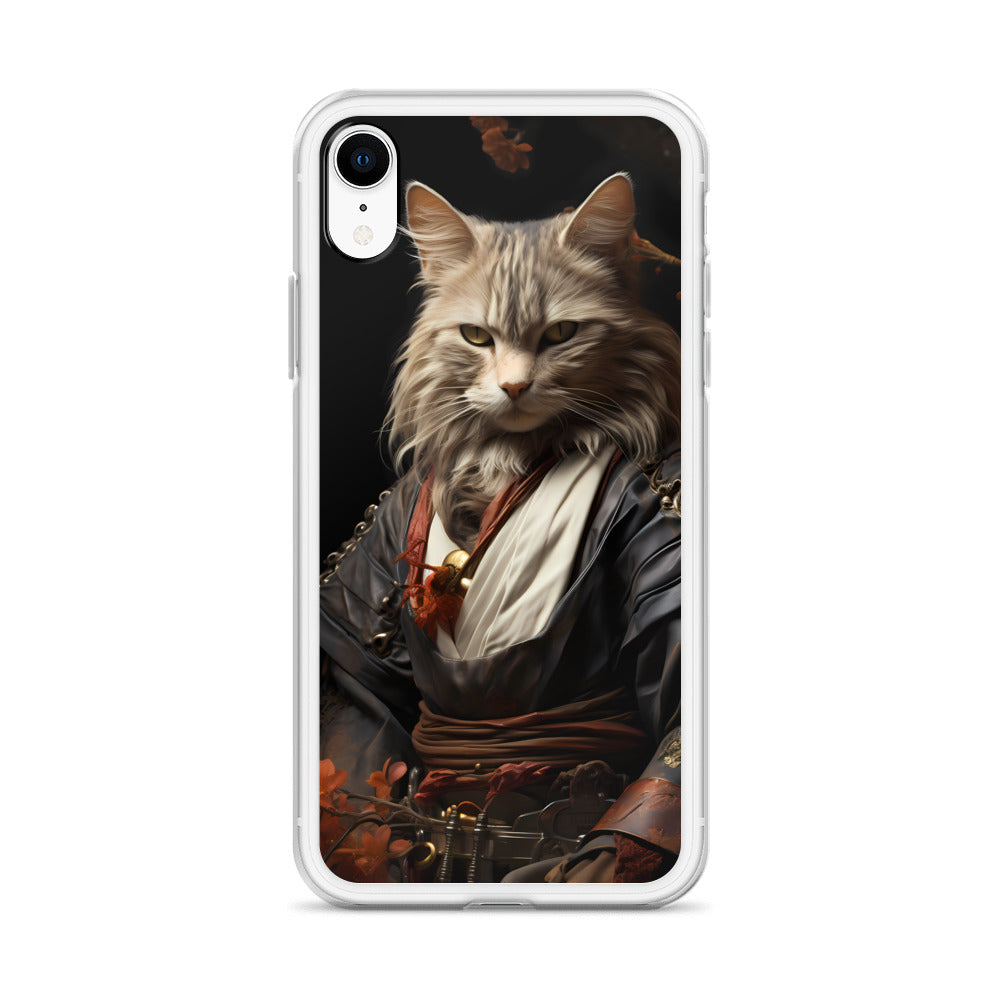 iPhone Case - Samurai Cat in Training