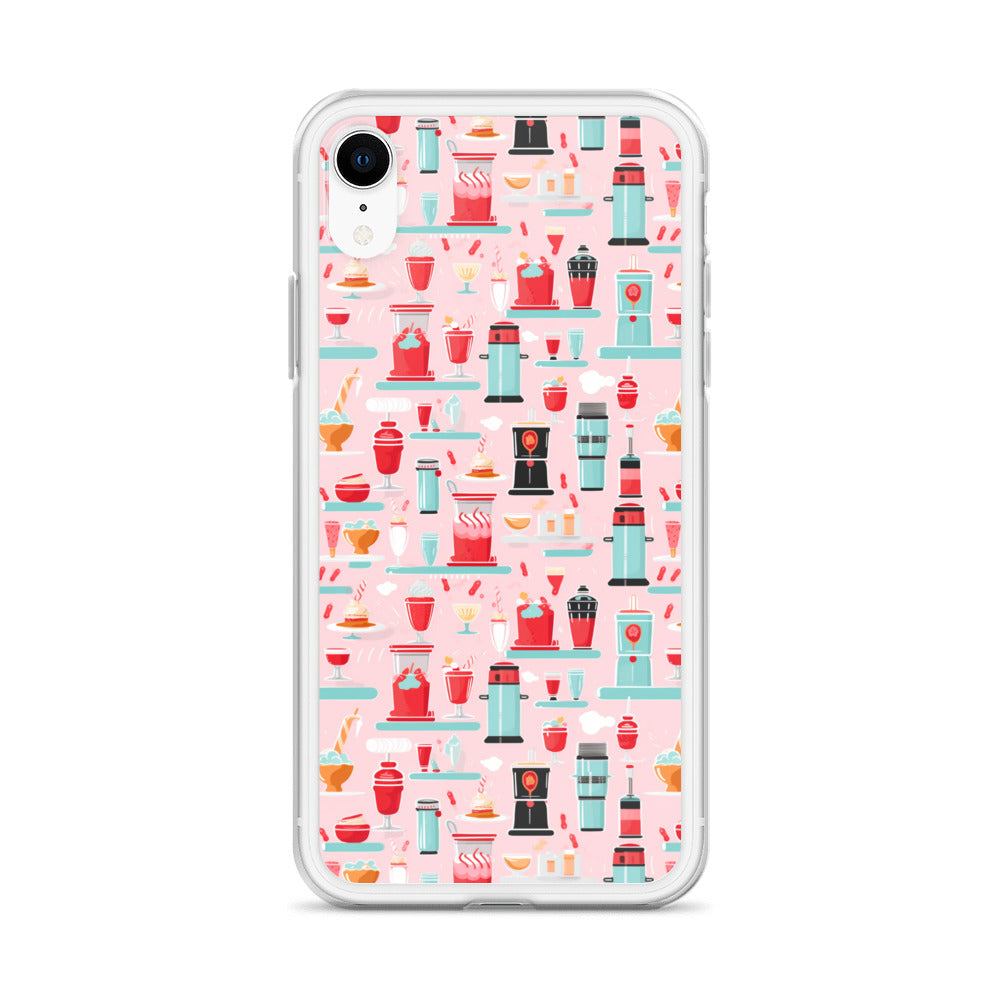 iPhone Case - Vintage Pink Soda Fountain