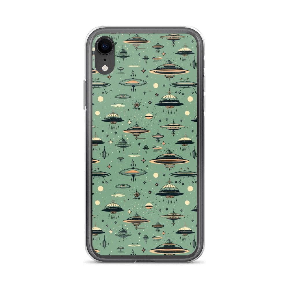 iPhone Case - Retro UFOs