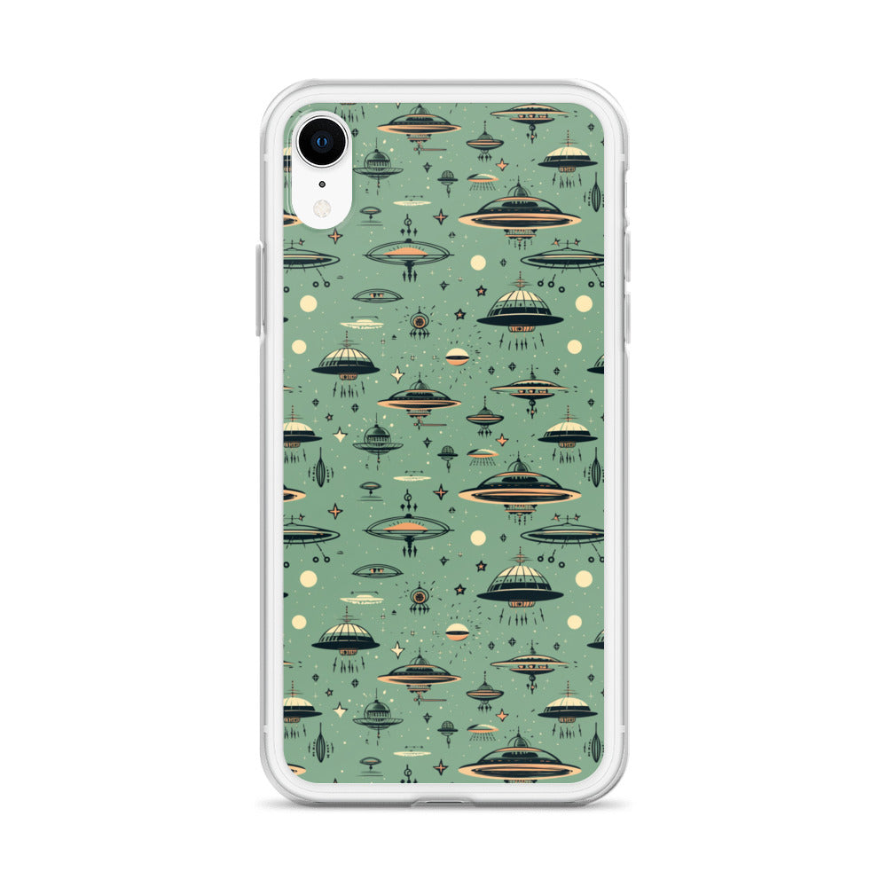 iPhone Case - Retro UFOs