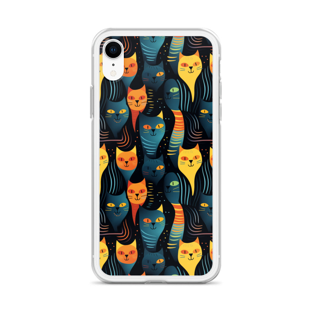 iPhone Case - Abstract Cats