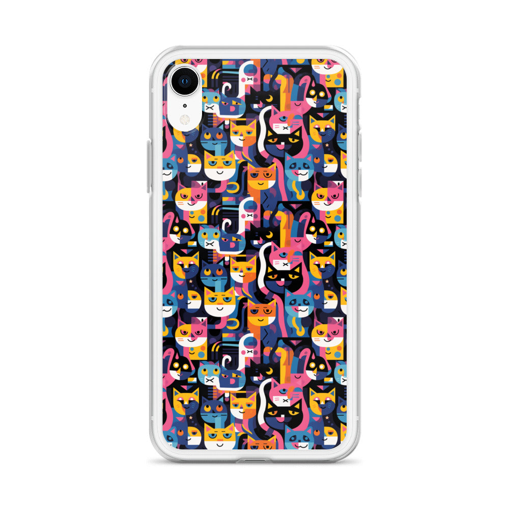 iPhone Case - Colorful Cats