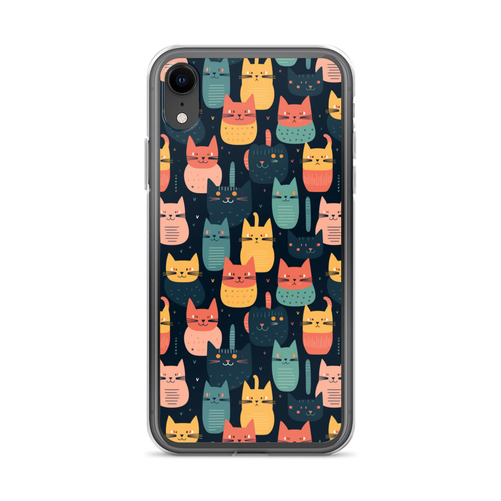 iPhone Case - Abstract Cats