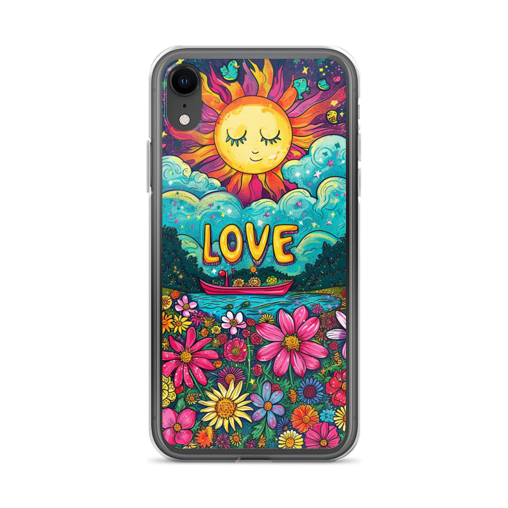 iPhone Case - Cosmic Bloom of Affection