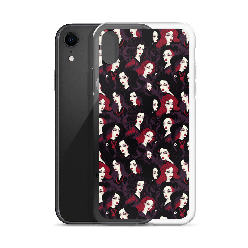 iPhone Case - Vampiress Pattern