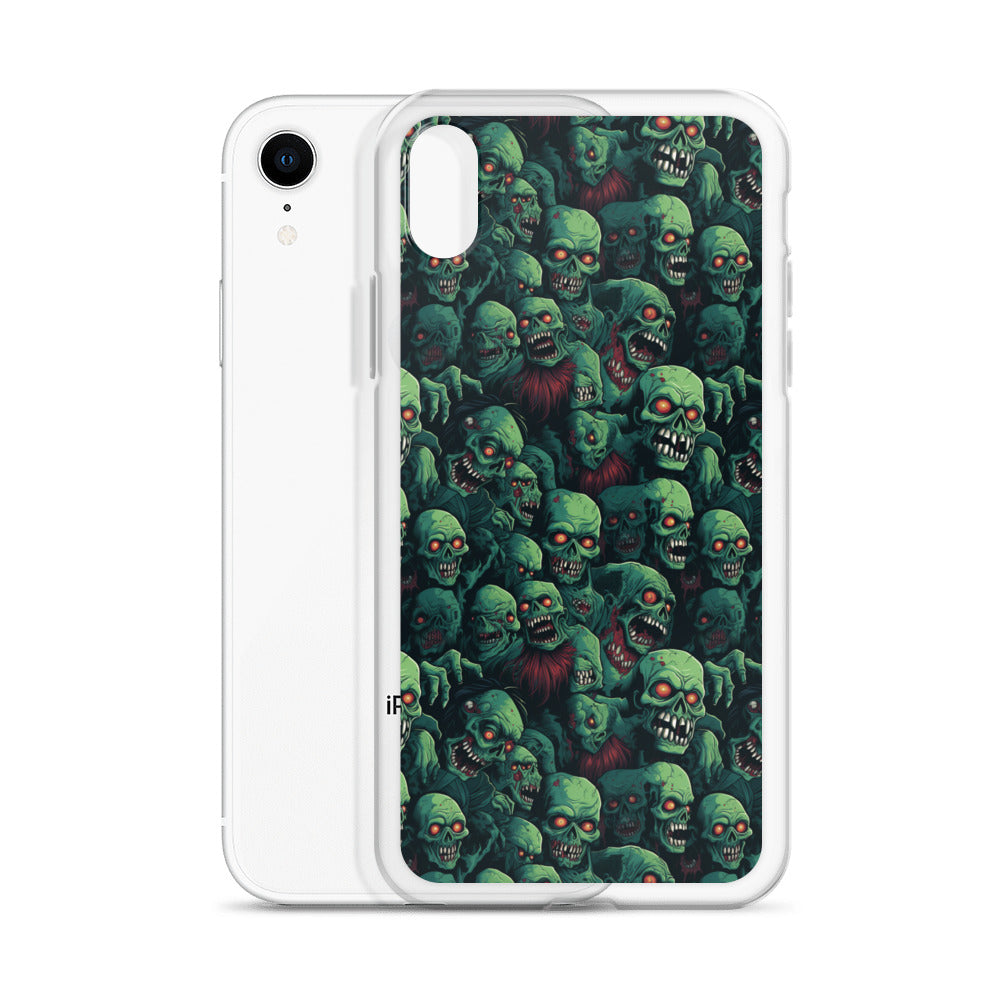 iPhone Case - Red Eyed Zombie Skulls