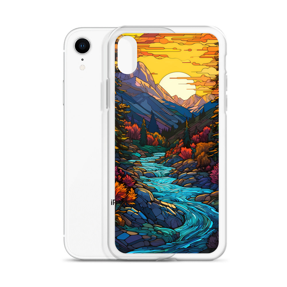 iPhone Case - Mountain River Mosaic