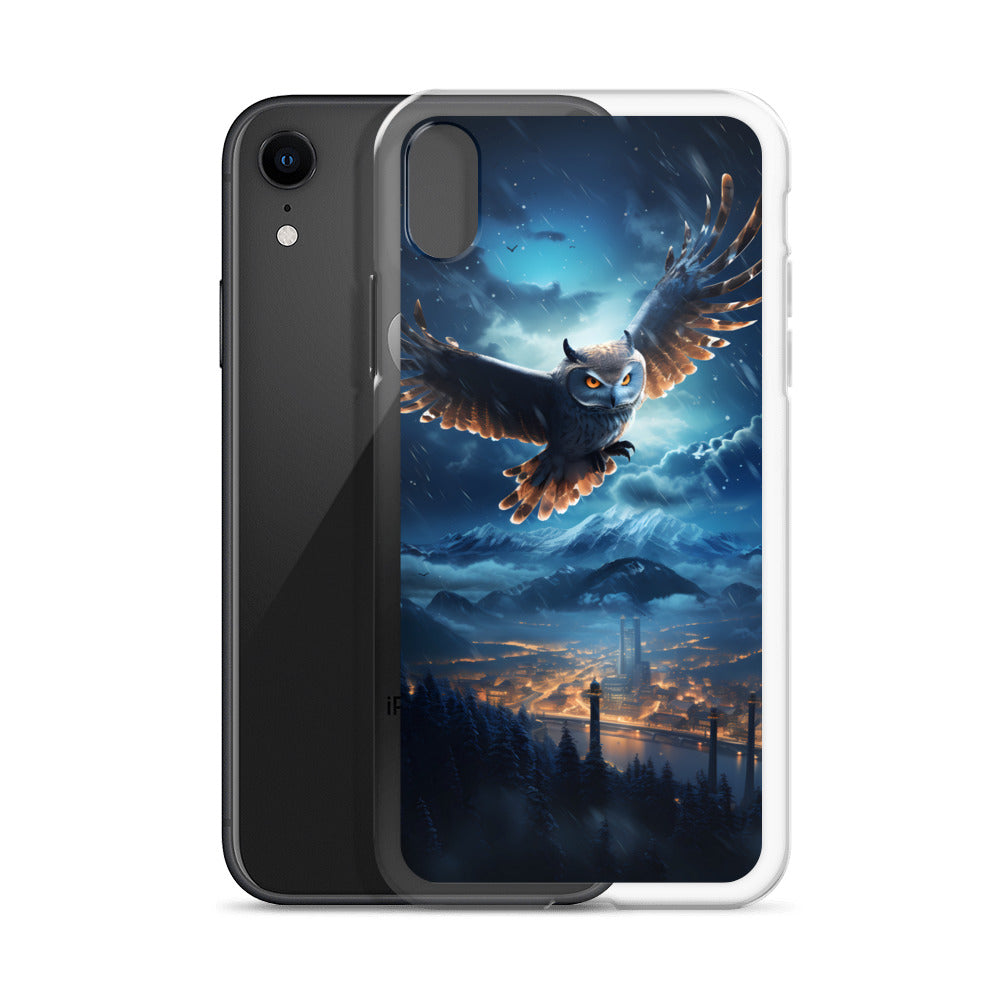 iPhone Case - Night Owl Over City