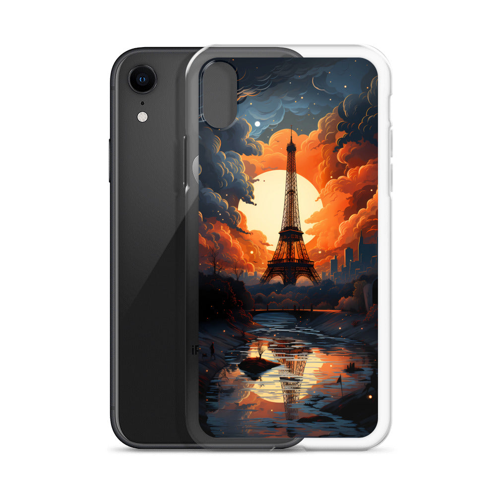 iPhone Case - Eiffel Tower at Dusk