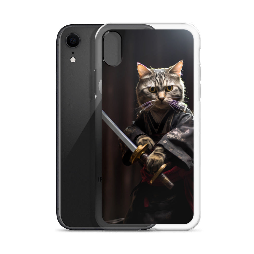 iPhone Case - Samurai Cat will Strike