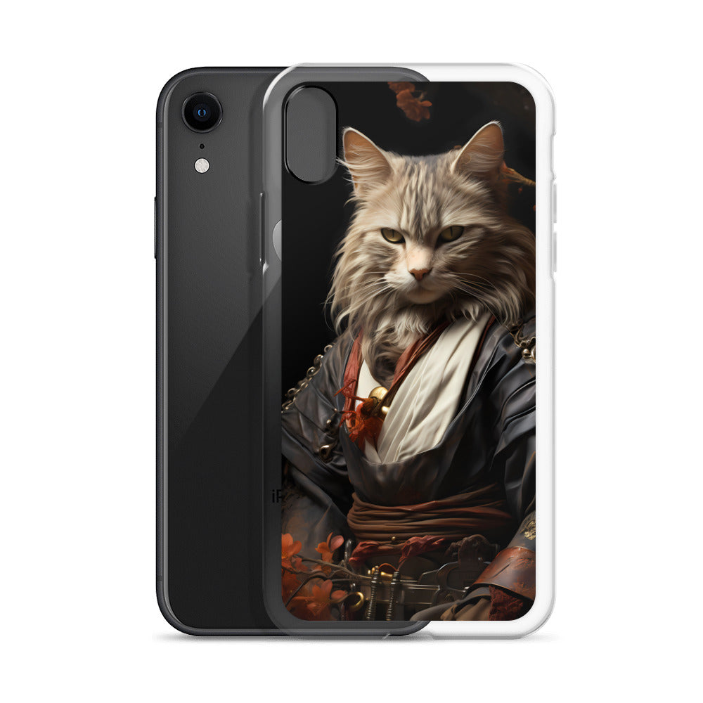 iPhone Case - Samurai Cat in Training