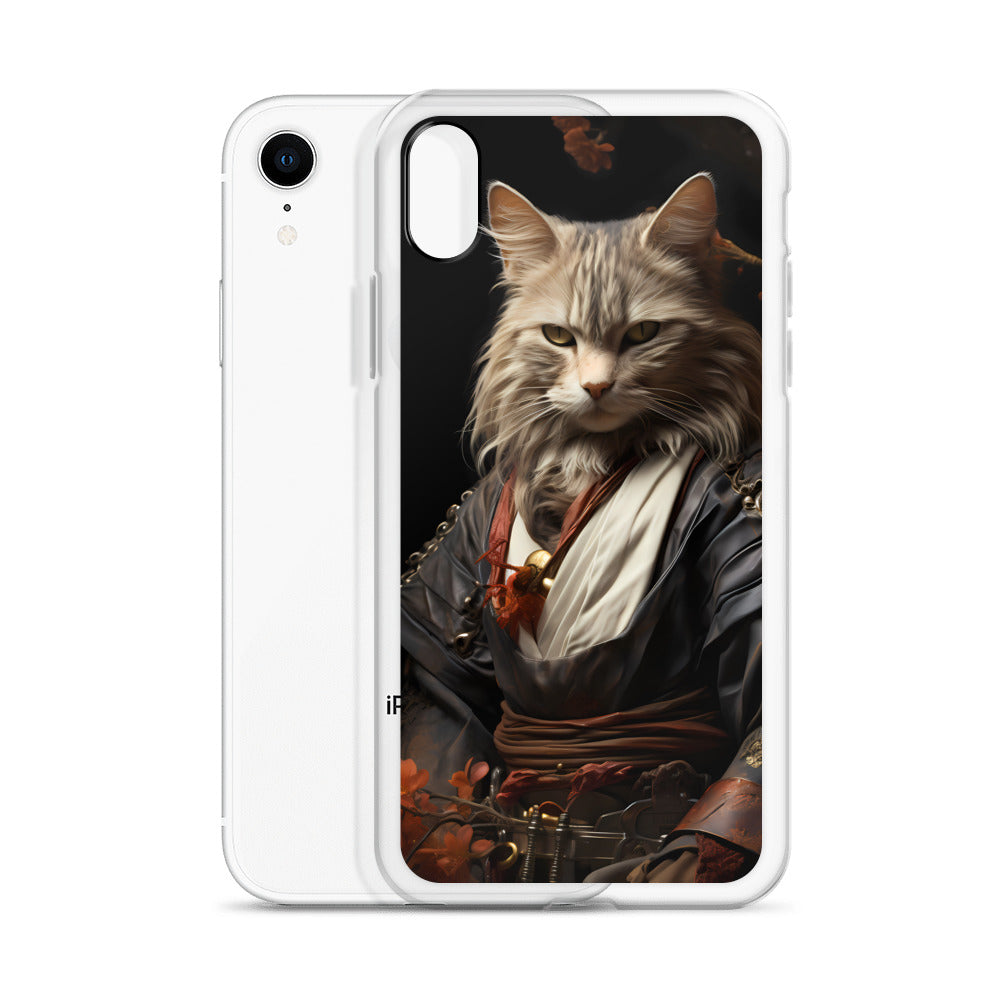 iPhone Case - Samurai Cat in Training