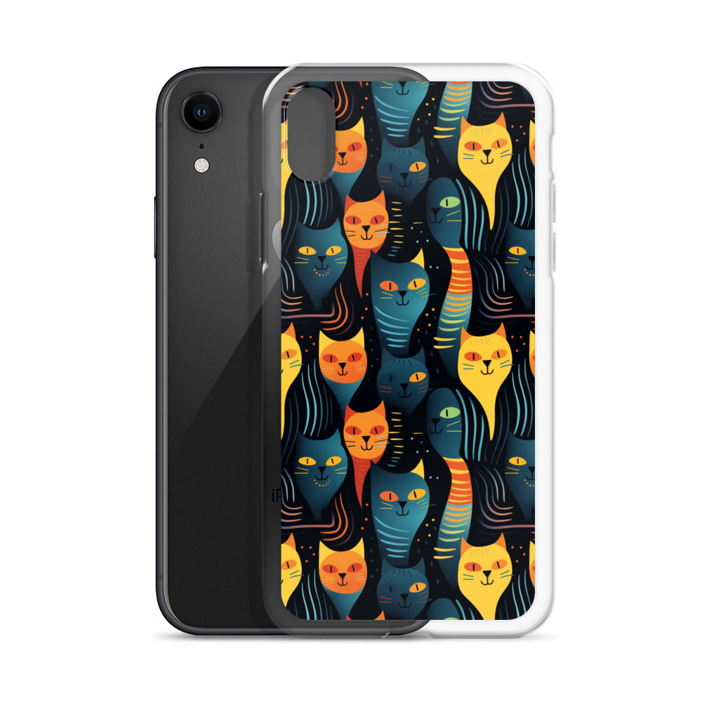 iPhone Case - Abstract Cats