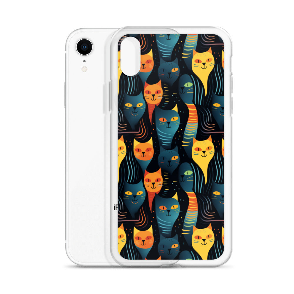 iPhone Case - Abstract Cats