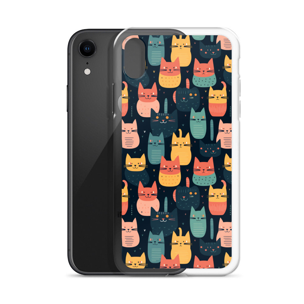 iPhone Case - Abstract Cats