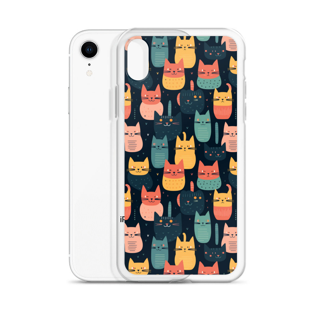 iPhone Case - Abstract Cats