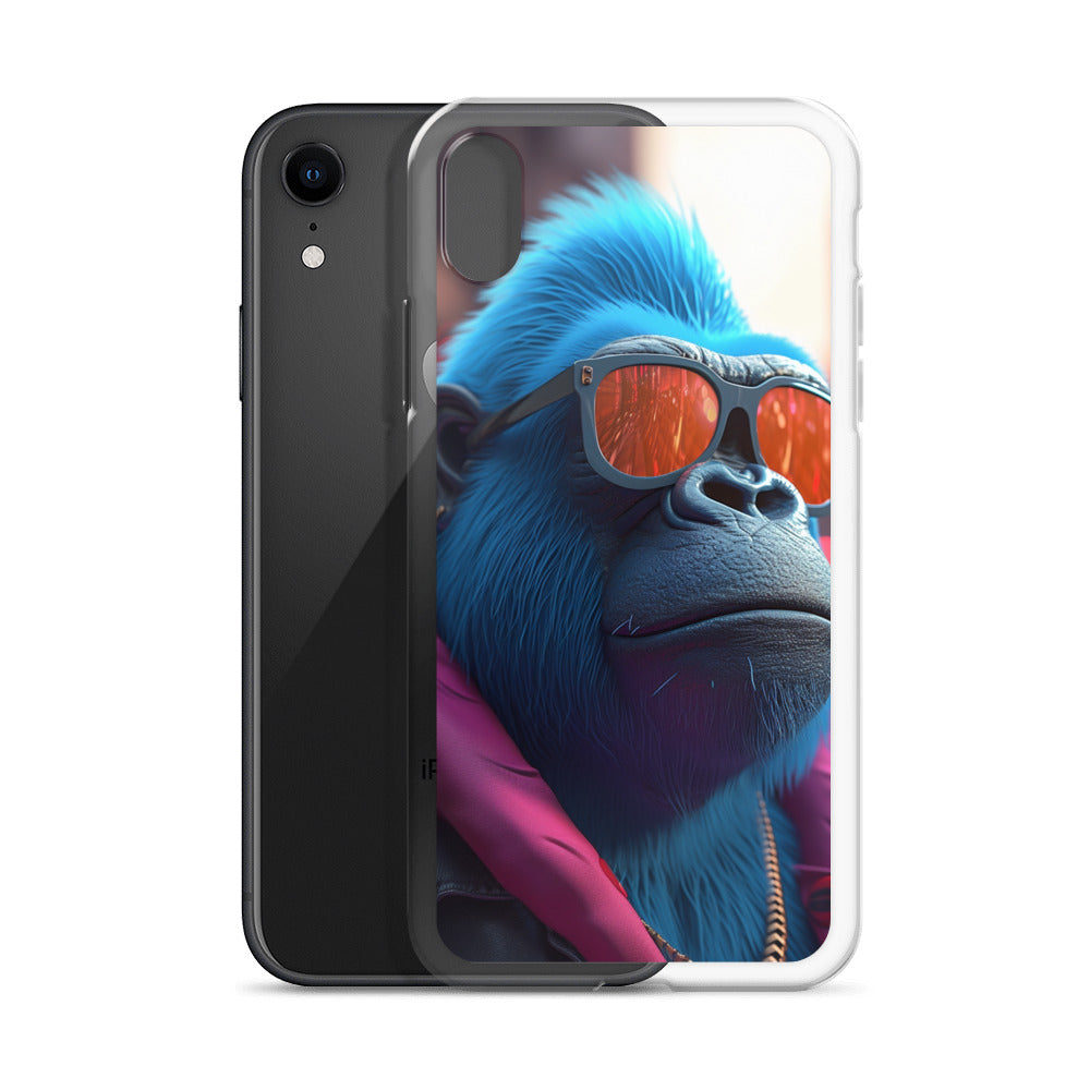 iPhone Case - Blue Gorilla