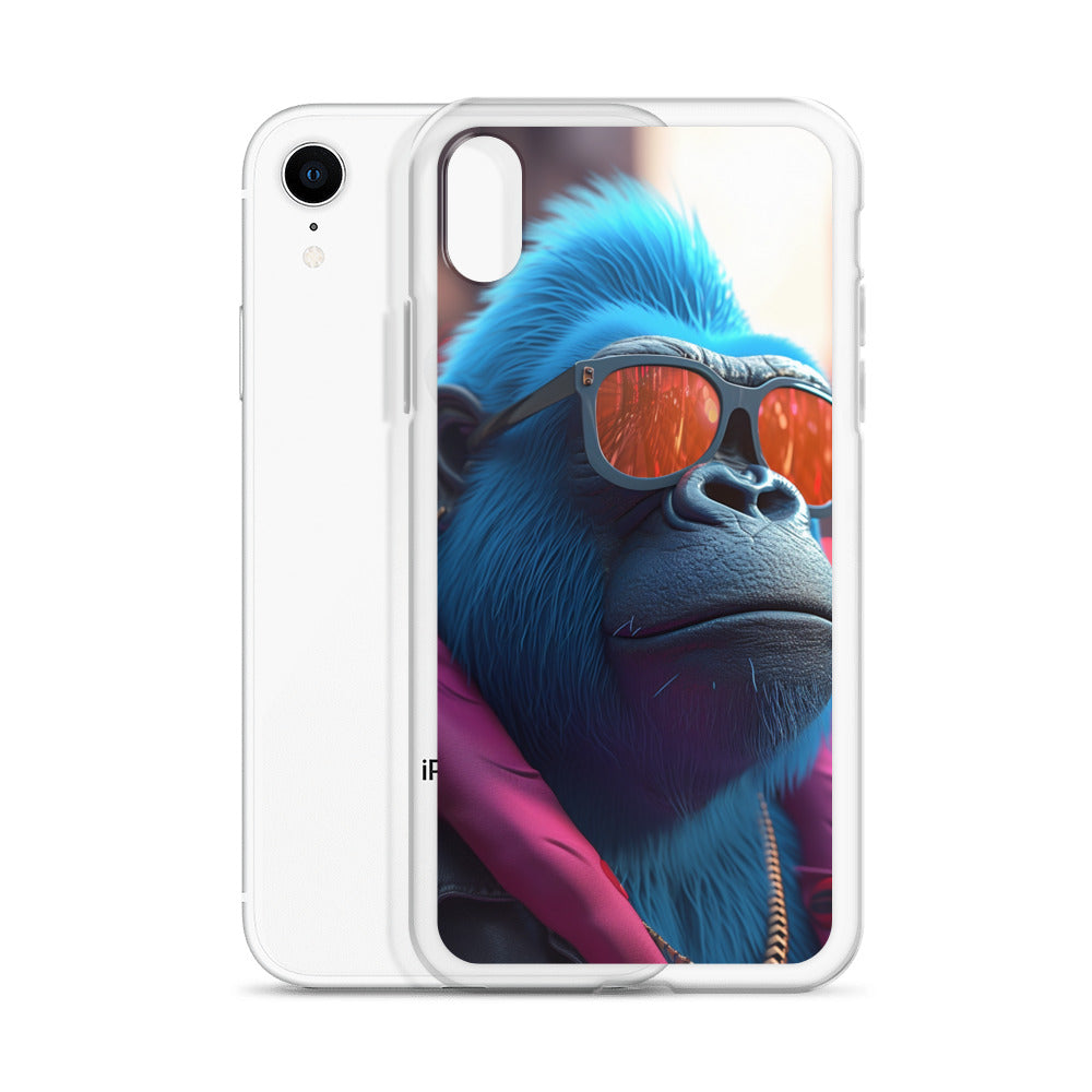 iPhone Case - Blue Gorilla