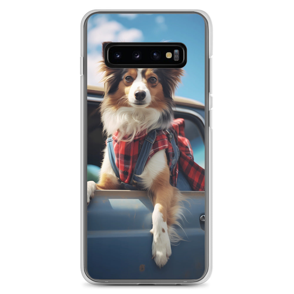 Samsung Case - Dog in a Truck