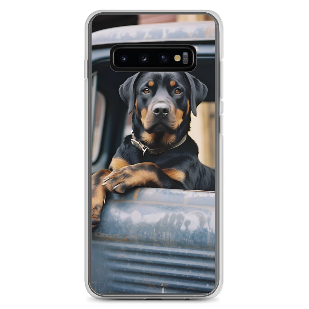 Samsung Case - Dog in a Truck