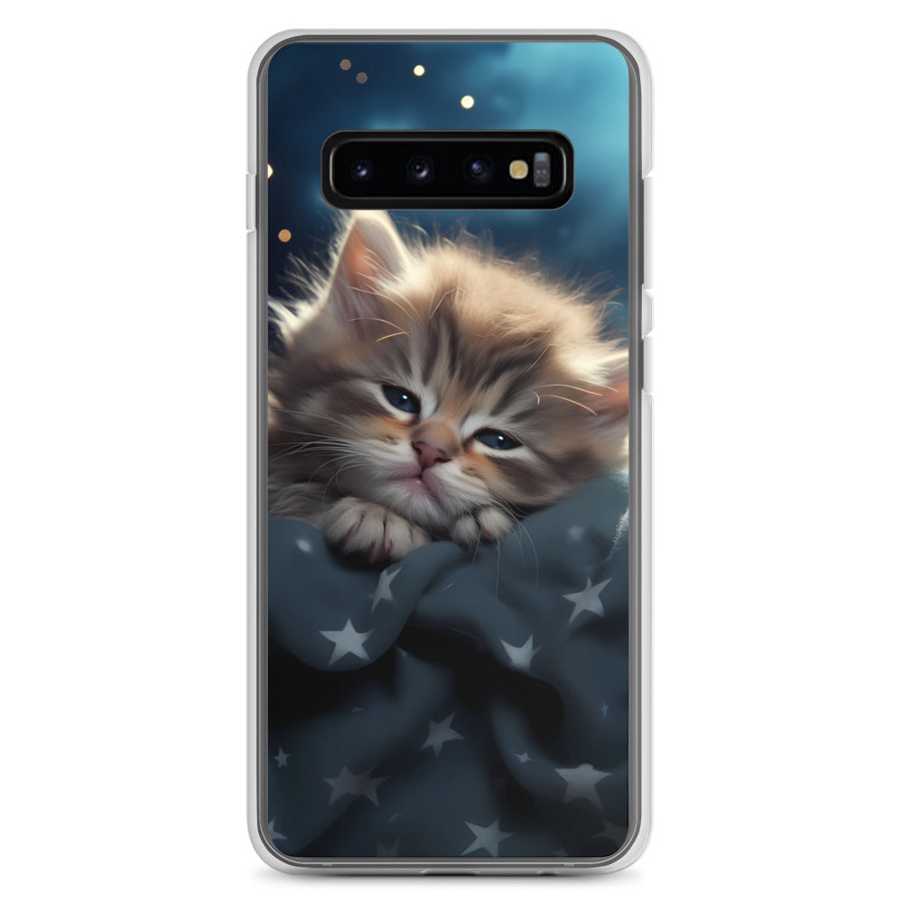 Samsung Case - Sleepy Star Kitty