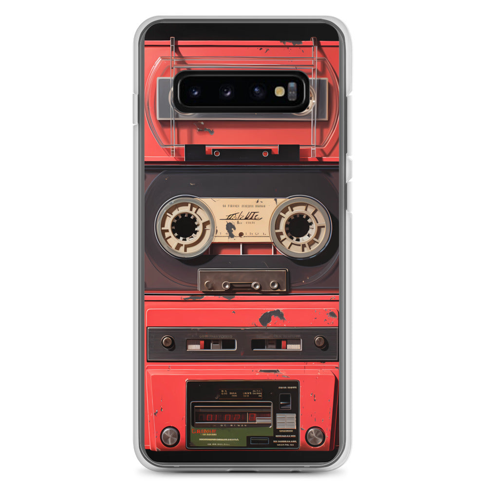 Samsung Case - Vintage Cassette Tape Player