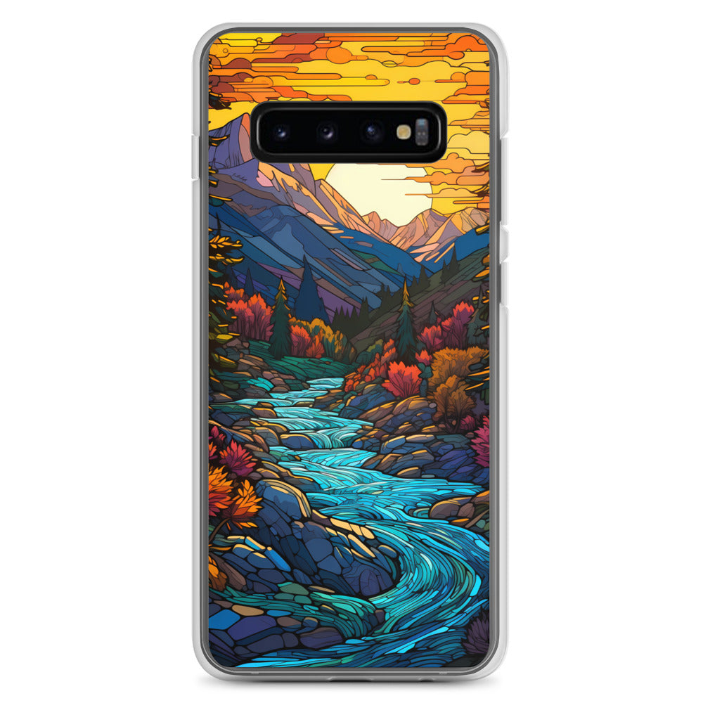 Samsung Case - Mountain River Mosaic