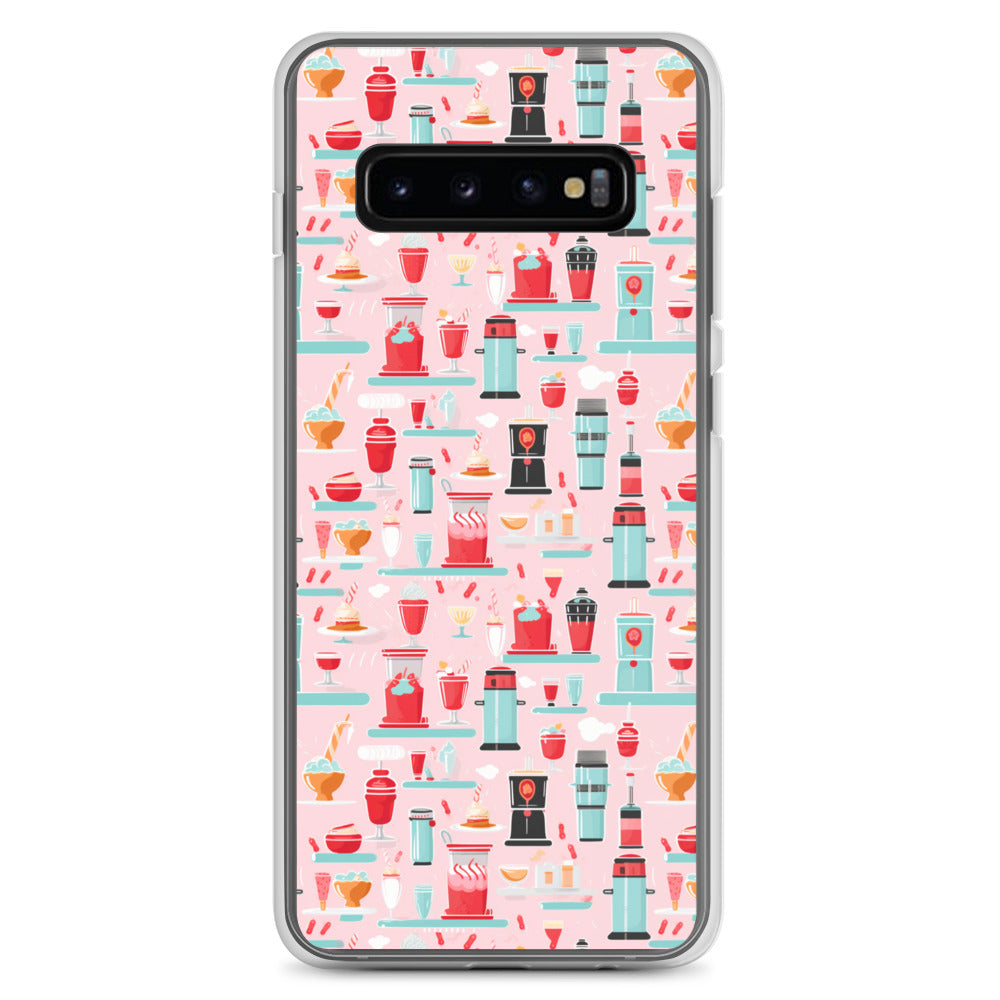 Samsung Case - Vintage Pink Soda Fountain