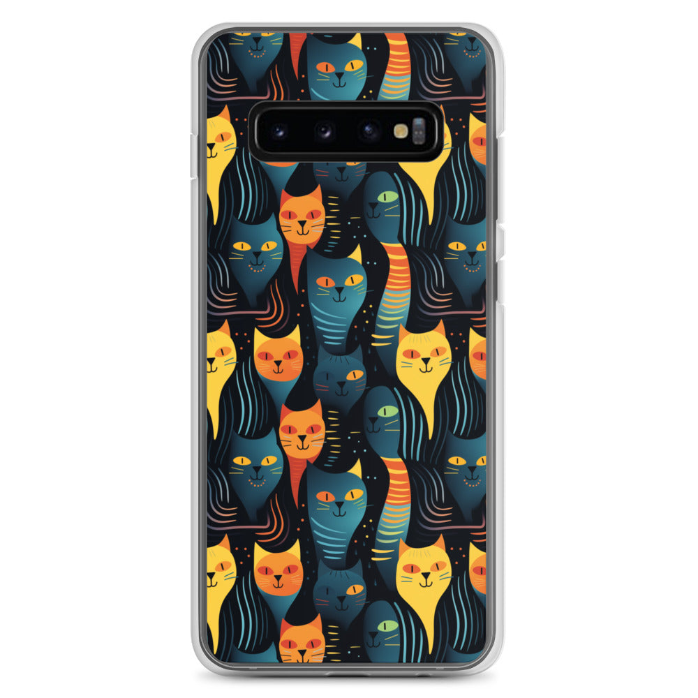 Samsung Case - Abstract Cats