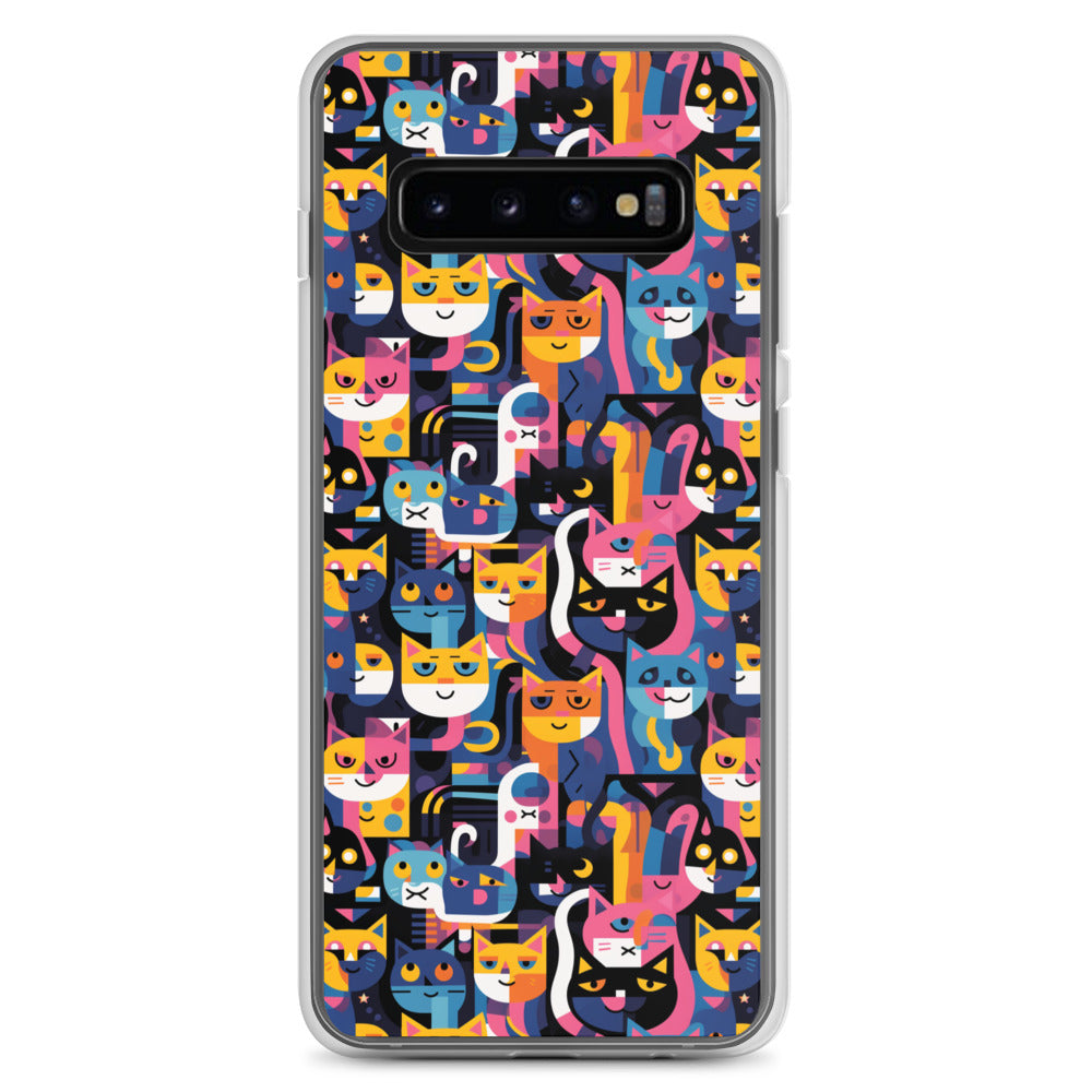 Samsung Case - Colorful Cats