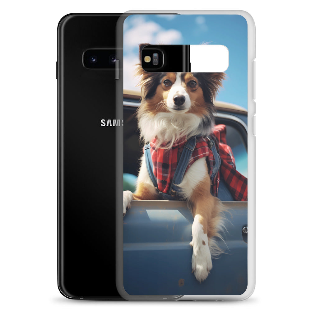 Samsung Case - Dog in a Truck