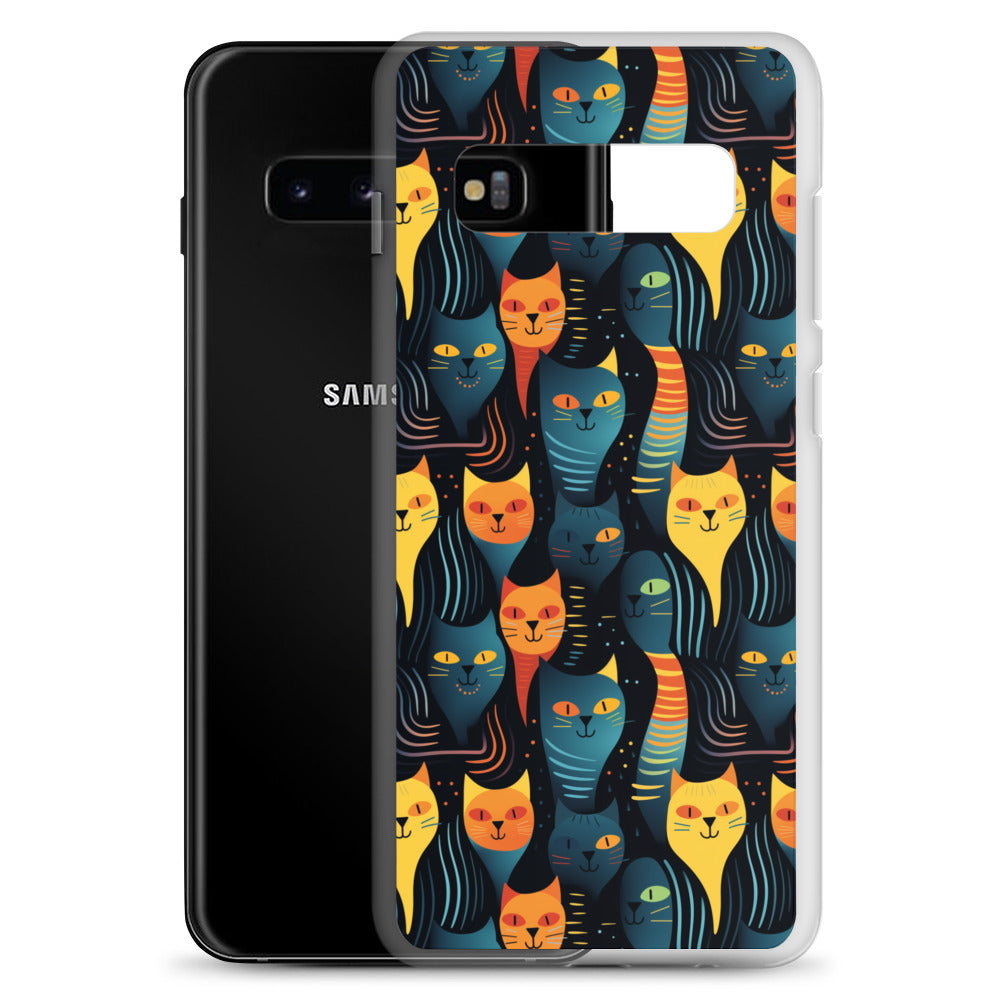 Samsung Case - Abstract Cats