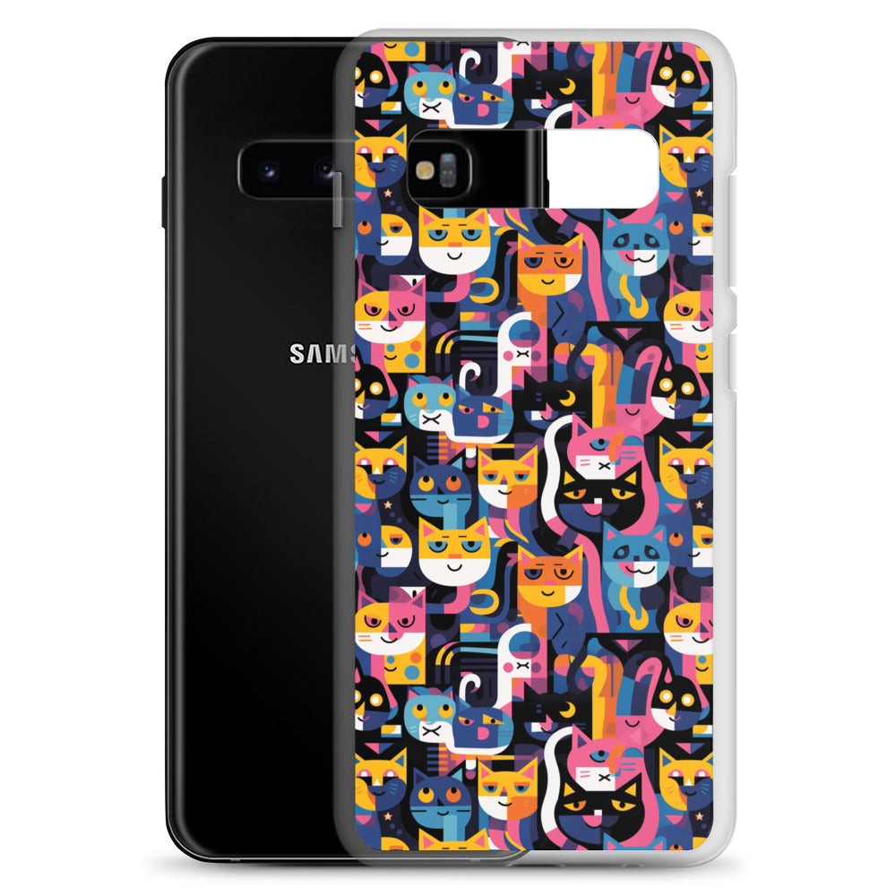 Samsung Case - Colorful Cats