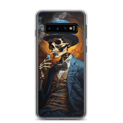 Samsung Case - Dapper Smoking Skeleton