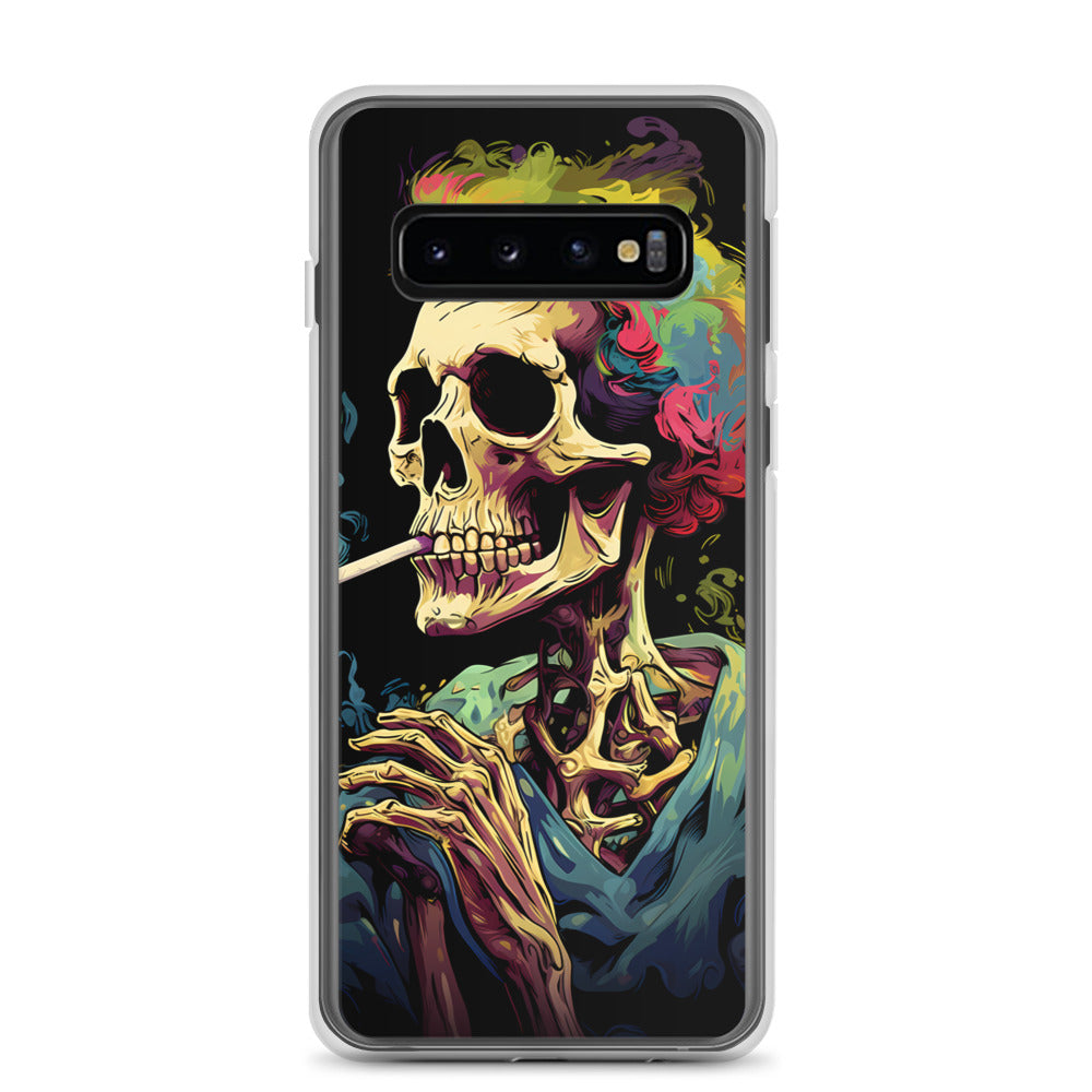 Samsung Case - Smoking Dead Skeleton