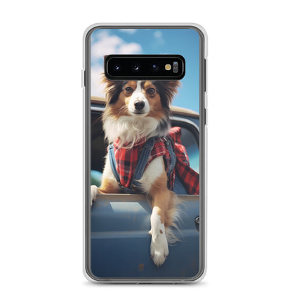 Samsung Case - Dog in a Truck