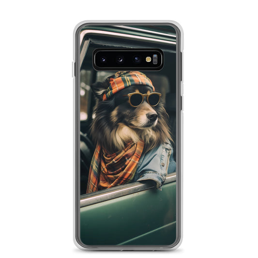 Samsung Case - Dog in a Truck